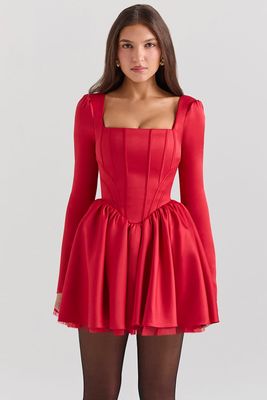 Ladies Branded Premium Quality Modern Romantic Corset Style dress - 30 Pc