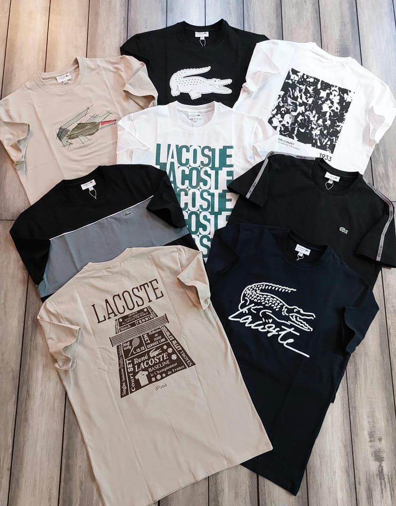 Men's Branded Premium Quality Cotton Round Neck Half Sleeve Men's T-Shirt - 68 Pc