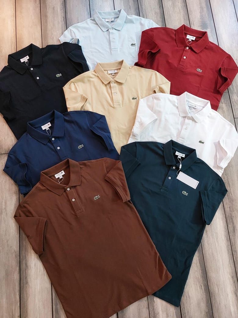 Men's Branded Premium Quality Collar Neck Half Sleeve Men's T-Shirt - 60 Pc
