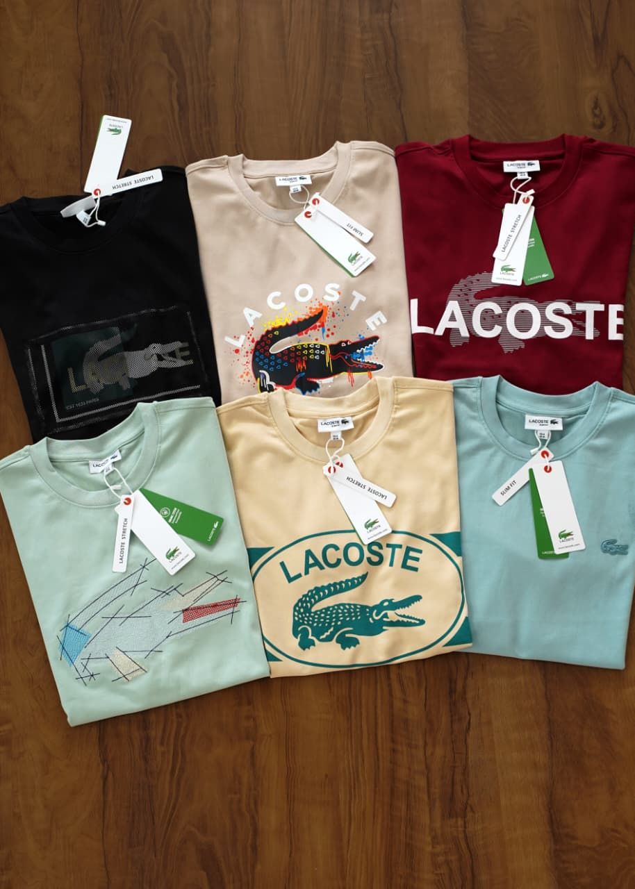 Men's Branded Premium Quality Round Neck Half Sleeve Men's T-shirt - 54 Pc