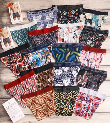Under Armour Premium Quality Cotton Feel Lycra Men's Trunks - 78 Pc