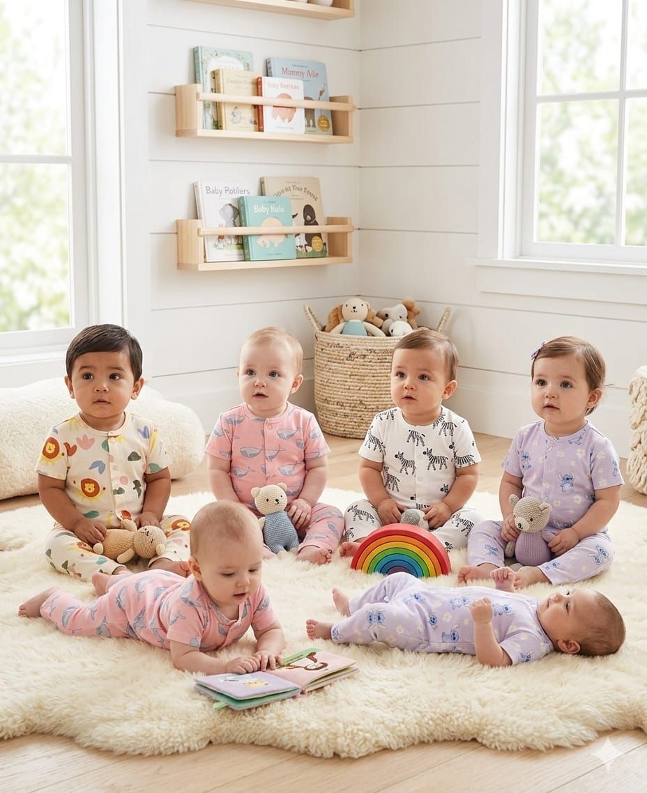 Kid's Branded Premium Quality Born Baby To Big Baby Byjamas - 60 Set