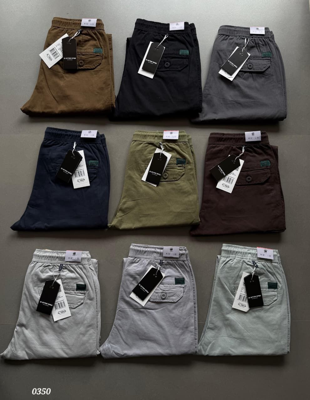 G Star Premium Quality Cotton Men's Cargo Pnnt - 49 Pc