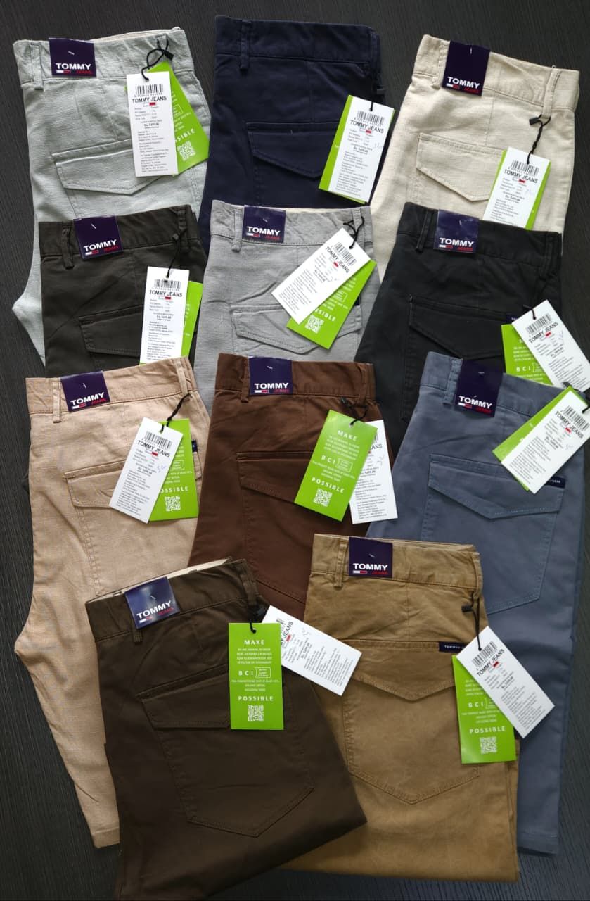 Tommy Premium Quality Export Twill Peach Lycra Men's Shorts - 50 Pc