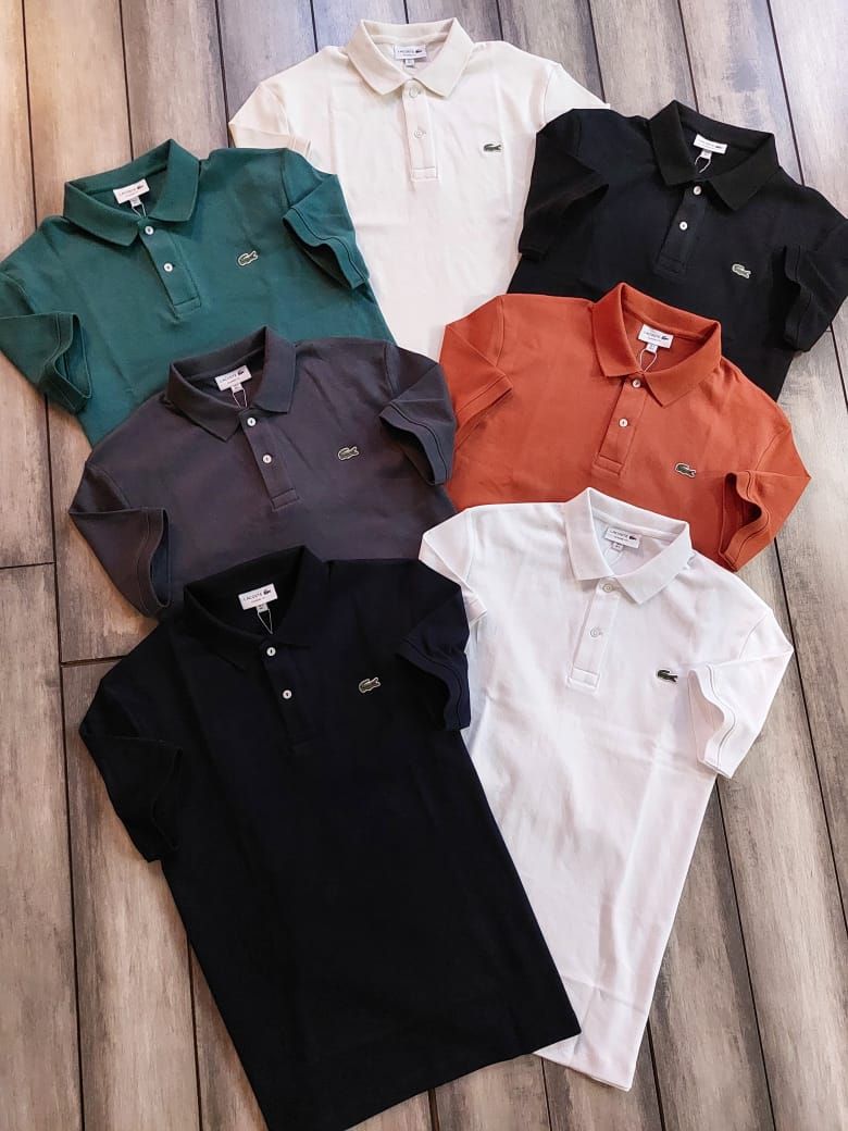 Men's Branded Premium Quality Collar Neck Half Sleeve Men's T-Shirt - 60 Pc