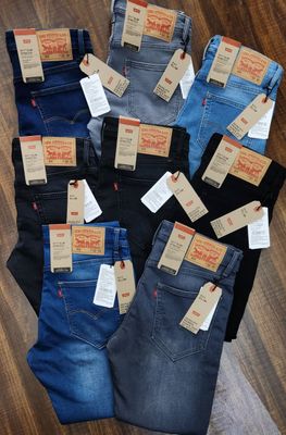 Levis Premium Quality Brand Fit Slim Fit Men's Jeans - 60 Pc