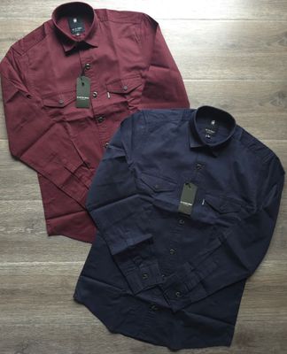 G Star Premium Quality Collar Neck Half Sleeve Men's Shirt - 38 Pc