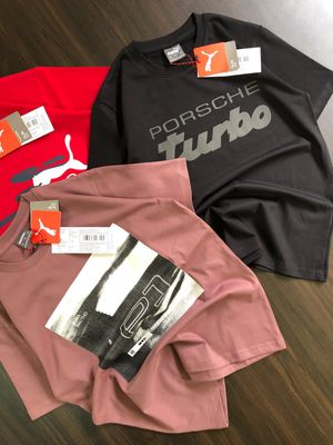 Puma Premium Quality Round Neck Half Sleeve Men's T-Shirt - 72 Pc