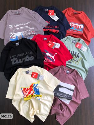Puma Premium Quality Round Neck Half Sleeve Men's T-Shirt - 72 Pc