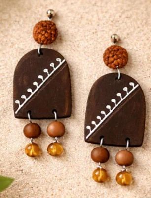 ​Hand made Necklace and earrings combo of 4 offers - 20 pc