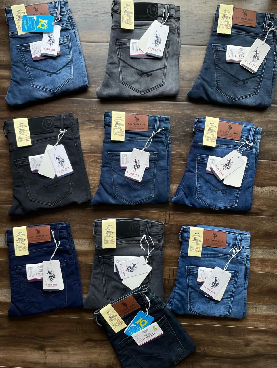 Us Polo Premium Quality Lycra Slim Fit Men's Jeans - 70 Pc