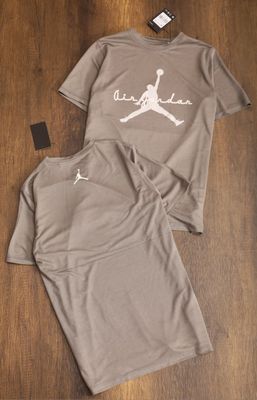 Jordan Premium Quality Imported Fourway Lycra Round Neck Half Sleeve Men's T-shirt - 50 Pc