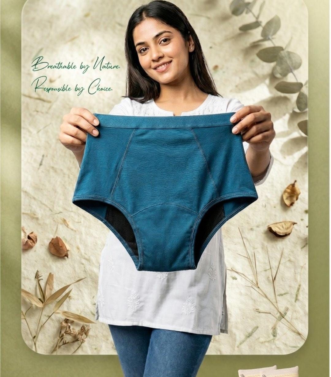 Ladies Premium Quality Period Underwear for Women and Teens - All-Day Long - Overnight Protection - 40 Pc