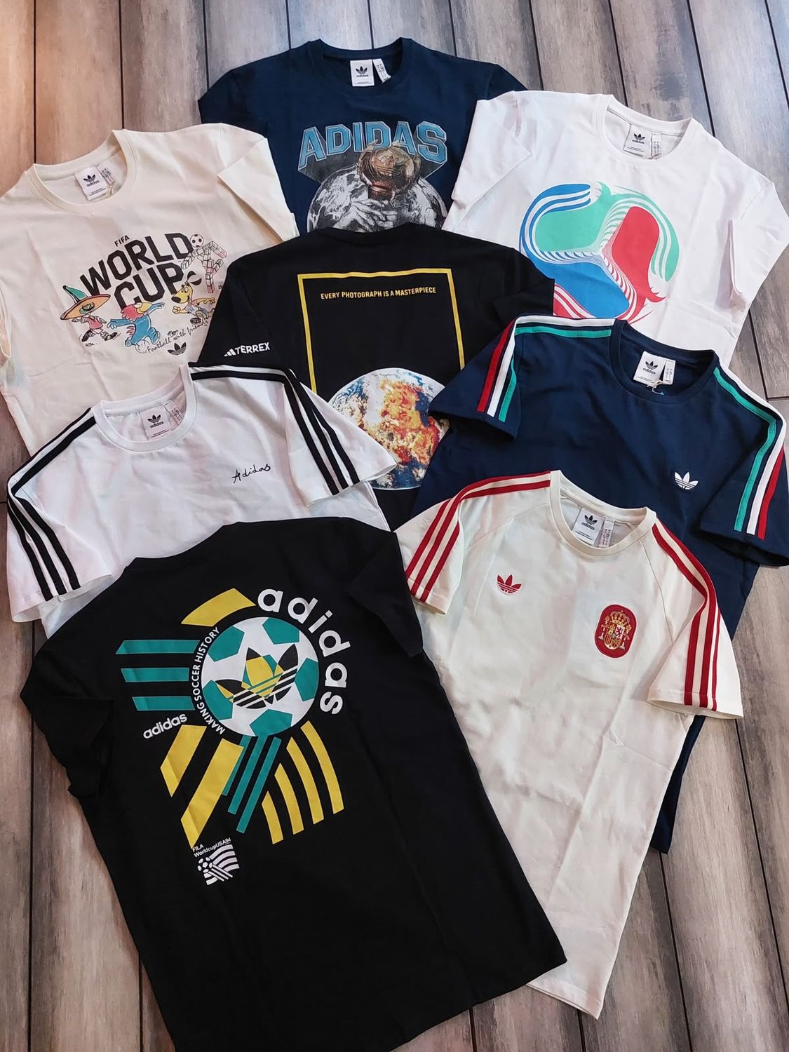 Adidas Premium Quality Cotton Round Neck Half Sleeve Men's T-shirt - 68 Pc