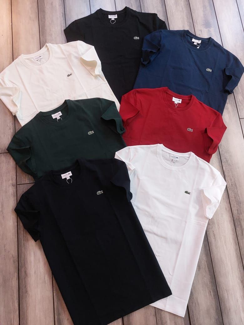 Men's Branded Premium Quality Cotton Round Neck Half Sleeve Men's T-shirt - 60 Pc