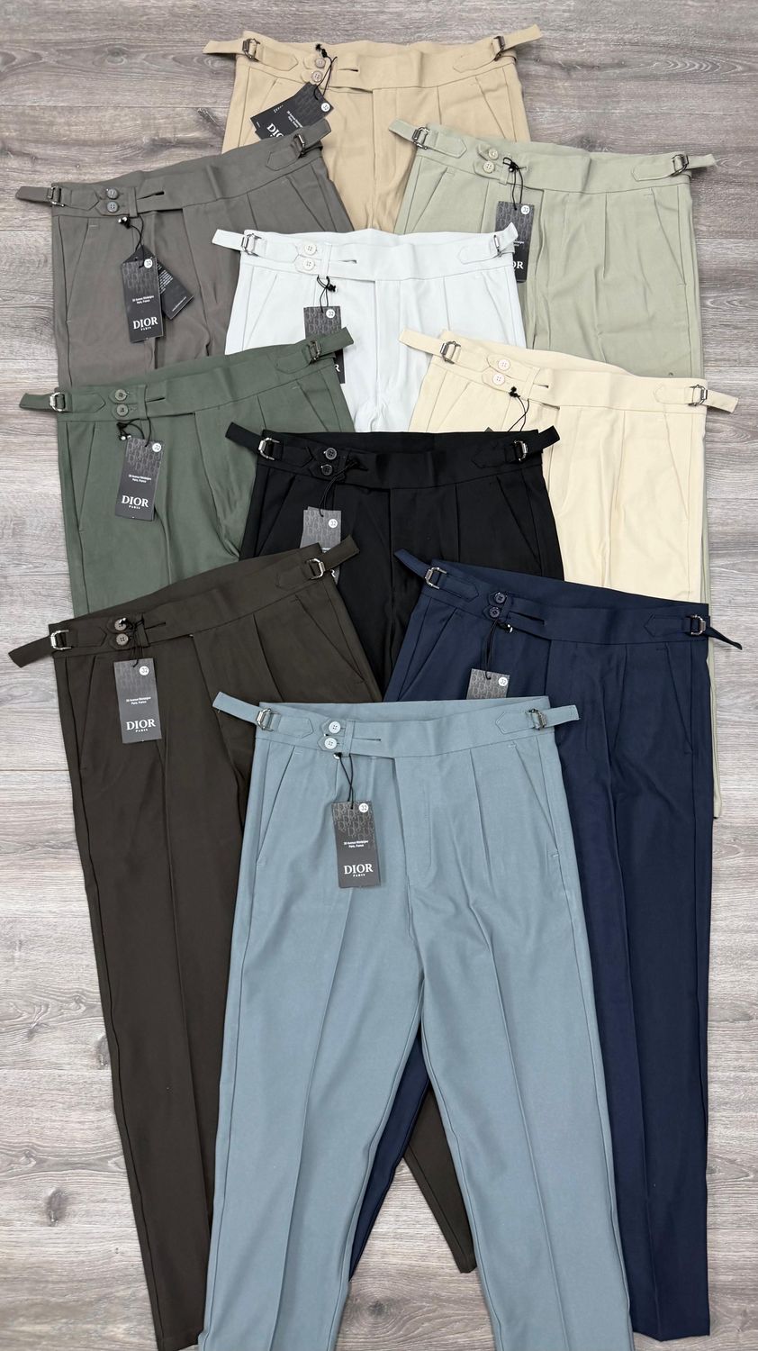 Dior Premium Quality Lycra Men's Gurkha Pant - 53 Pc
