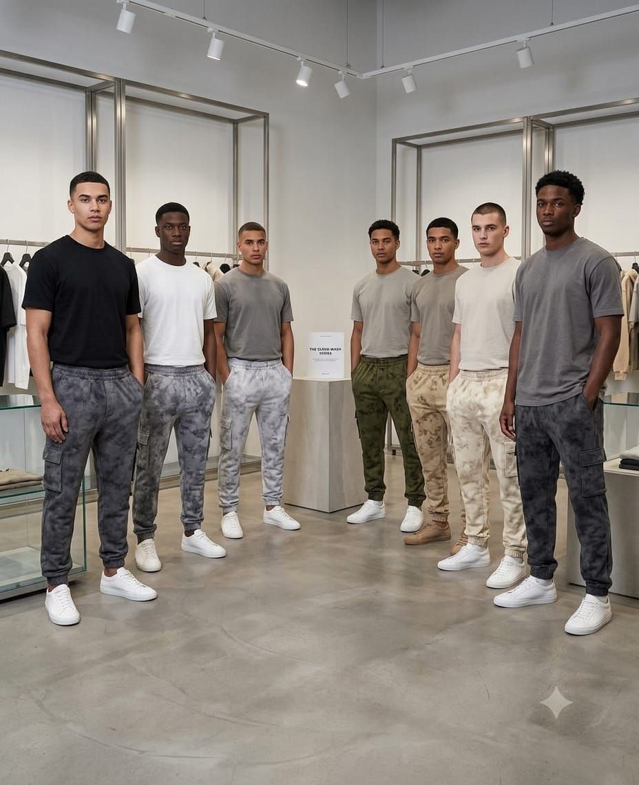 Calvin klein Premium Quality Lycra Men's Cargo Joggers - 34 Pc