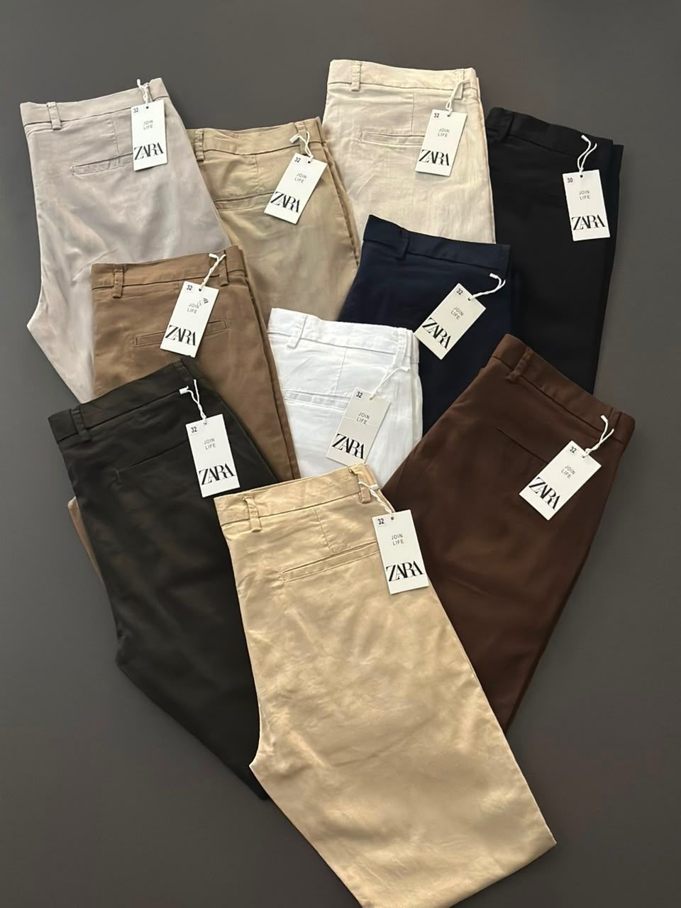 Zara Man Premium Quality Cotton Linen Men's Pant - 84 Pc