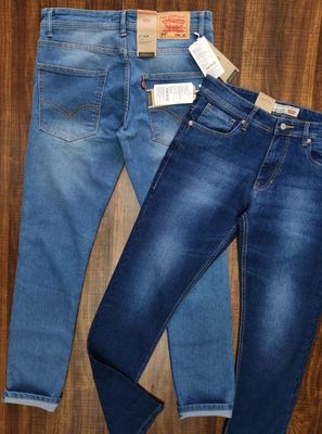 Levis Premium Quality Brand Fit Slim Fit Men's Denim Jeans - 52 Pc