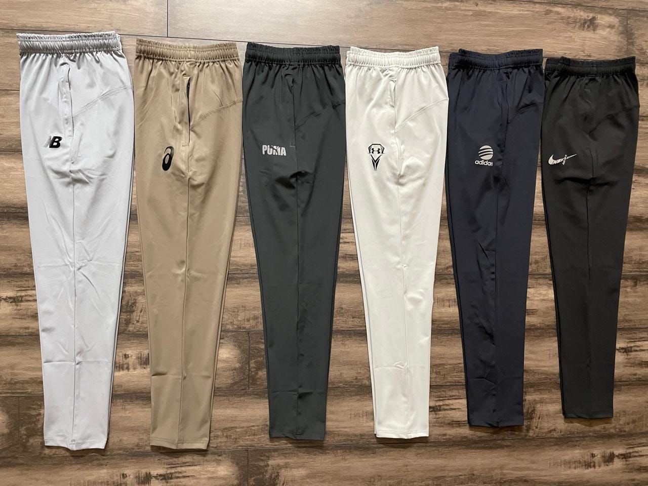 Multi Branded Premium Quality 4Way Butter Lycra Sports Wear Amazing quality &amp; Fit Men's Track Pant - 48 Pc
