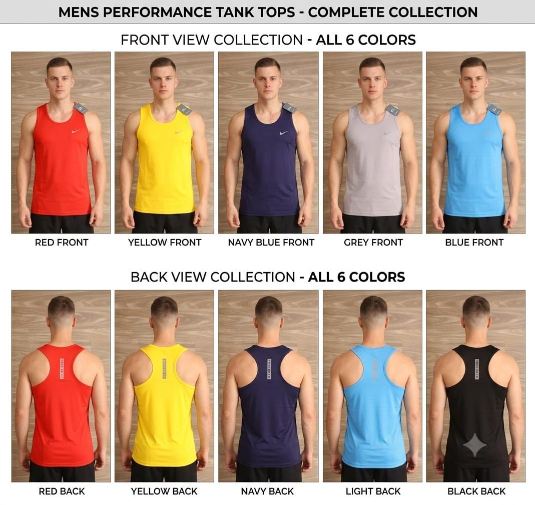 Nike Premium Quality Active wear Dri - Fit Men's Sandos - 52 Pc