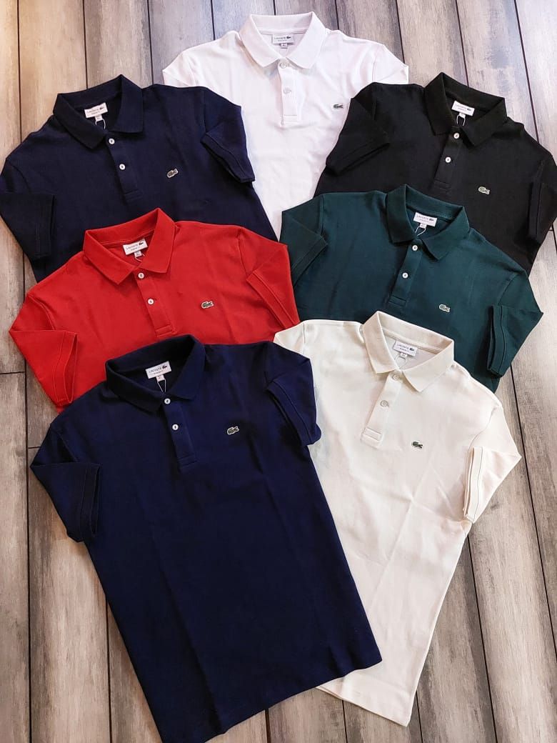Men's Branded Premium Quality Collar Neck Half Sleeve Men's T-Shirt - 60 Pc