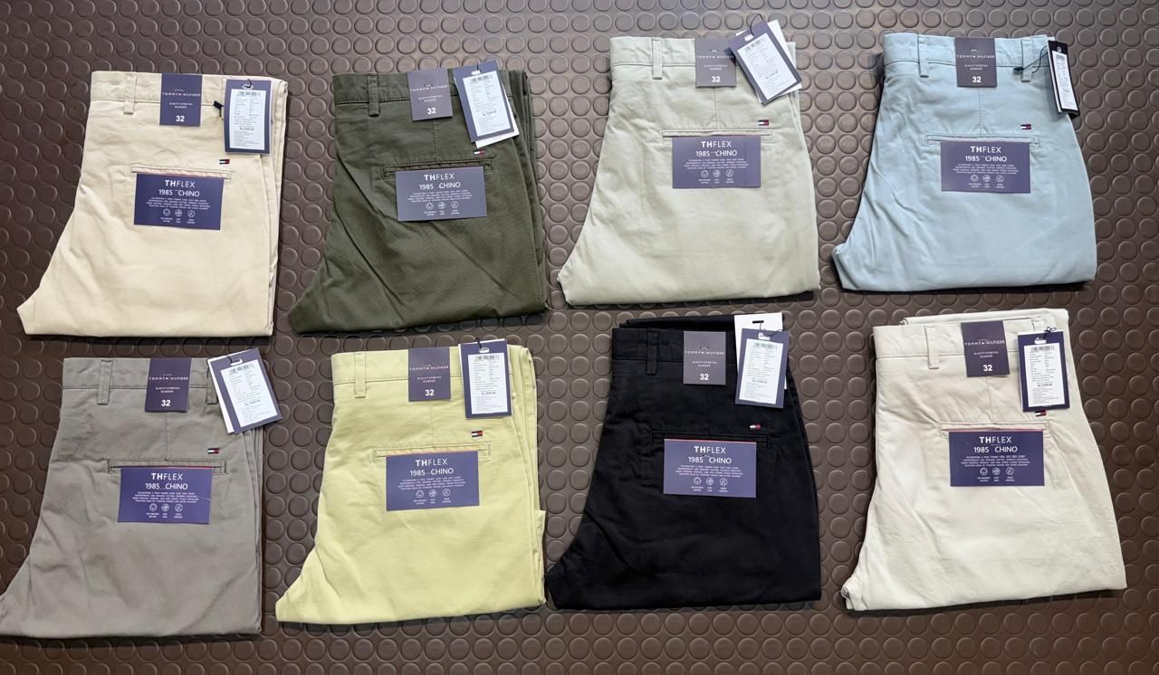Tommy Hilfiger Premium Quality Men's Chinos - 65 Pc