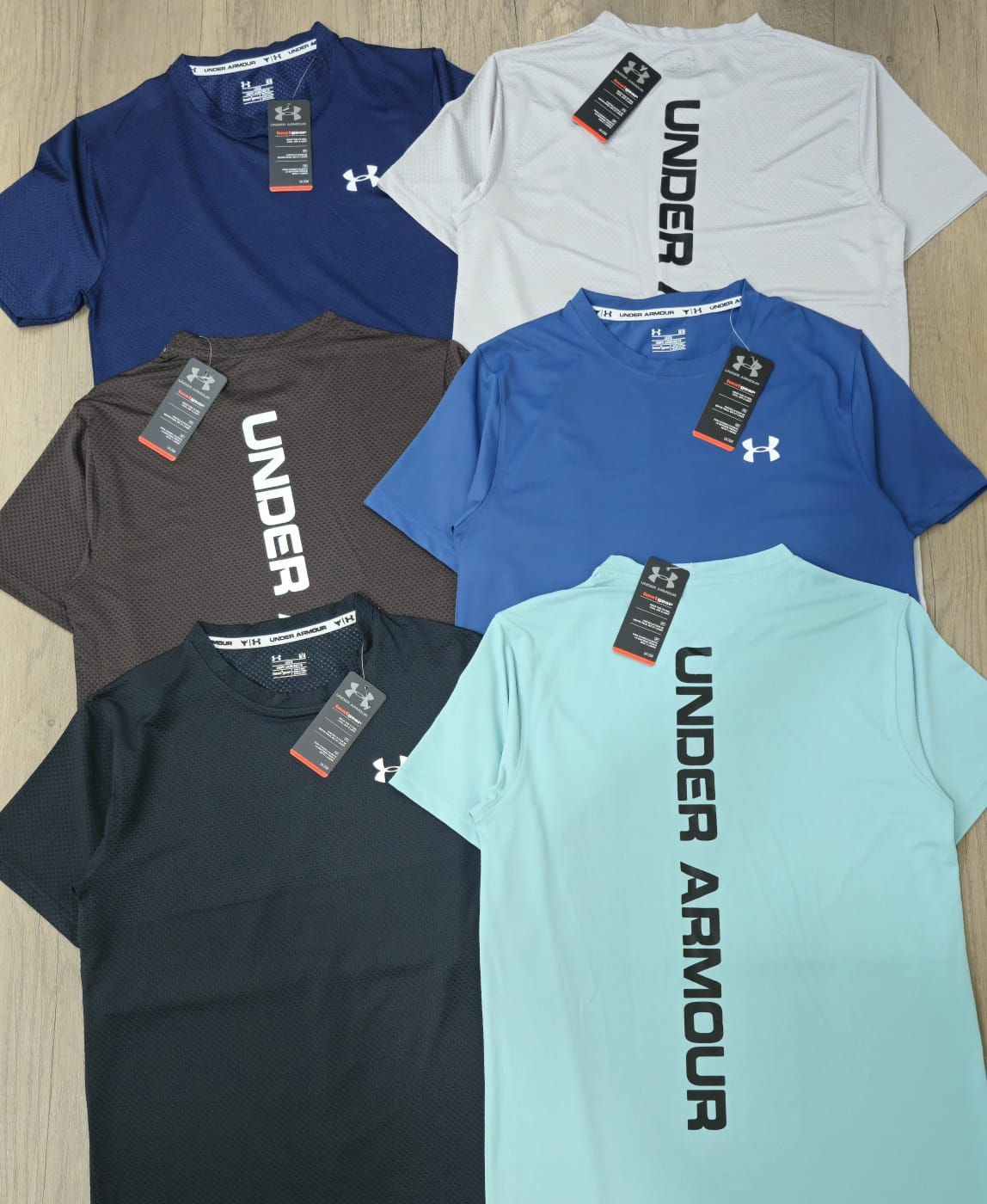 Under Armour Premium Quality Round Neck Half Sleeve Men's T-Shirt - 52 Pc