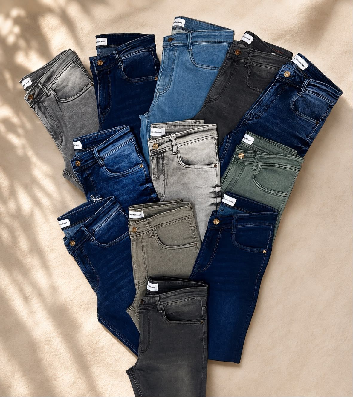 Calvin Klein Premium Quality Superb fit and fabric Men's Denim Jeans - 75 Pc