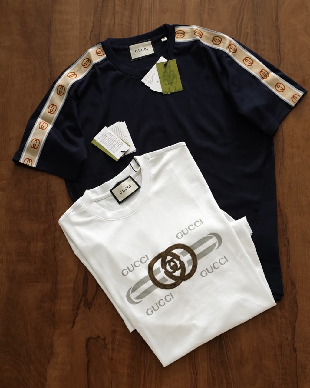 ​Gucci Premium Quality Crew Neck Half Sleeve Men's T-Shirt - 56 Pc