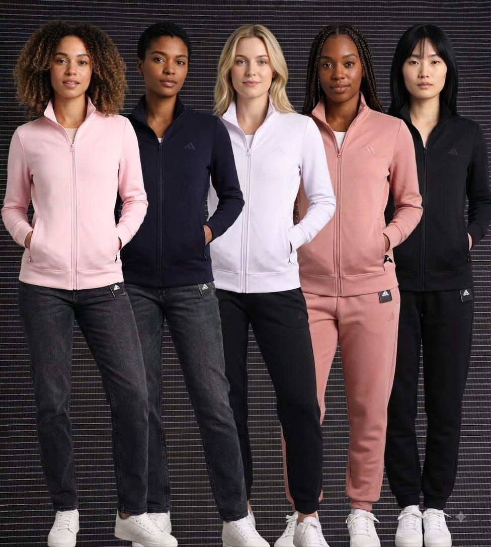 Adidas Premium Quality Windcheater Outfits Womens Casual Jacket - 50 Pc