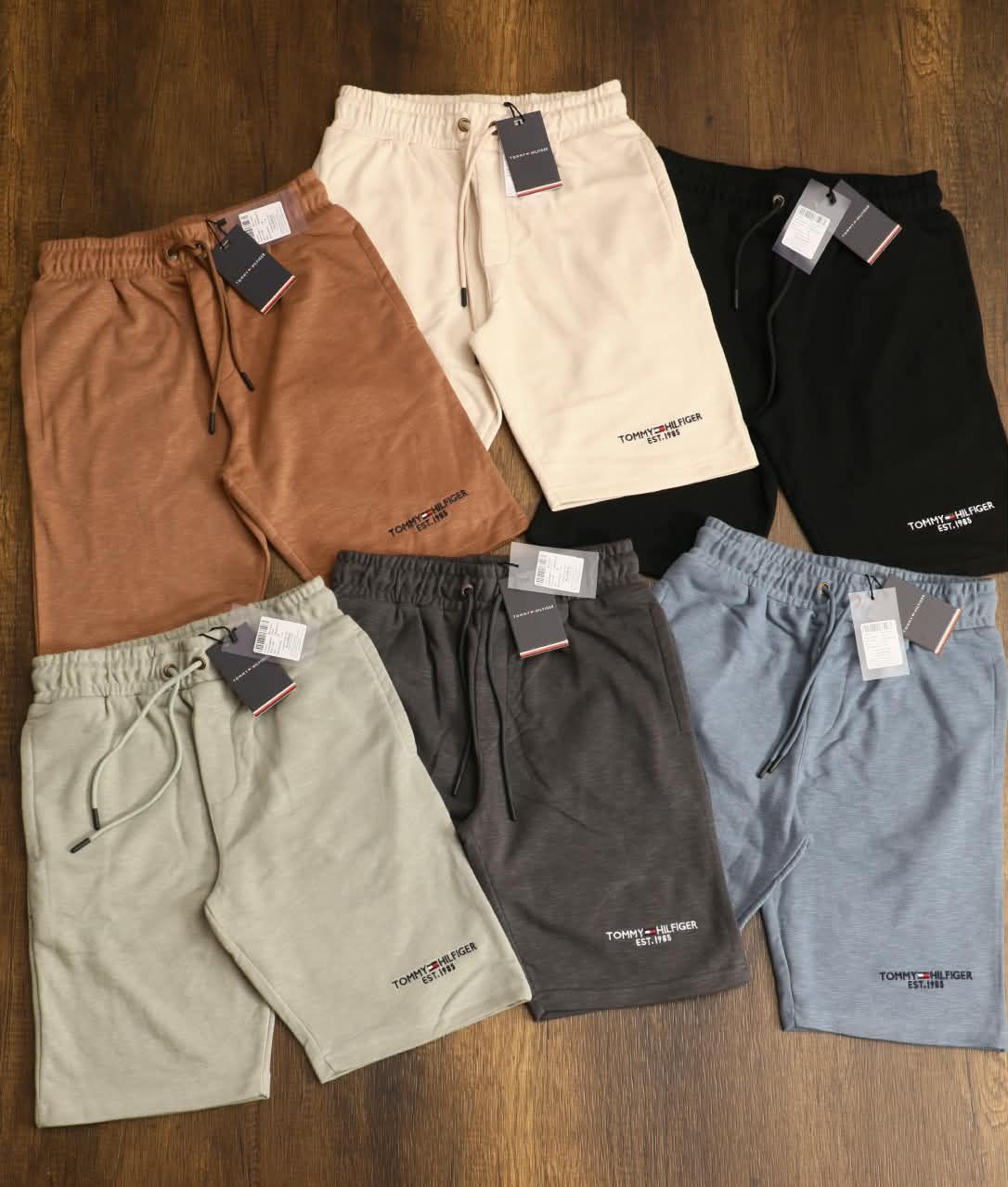 Tommy Hilfiger Premium Quality Cotton Men's Shorts - 52 Pc