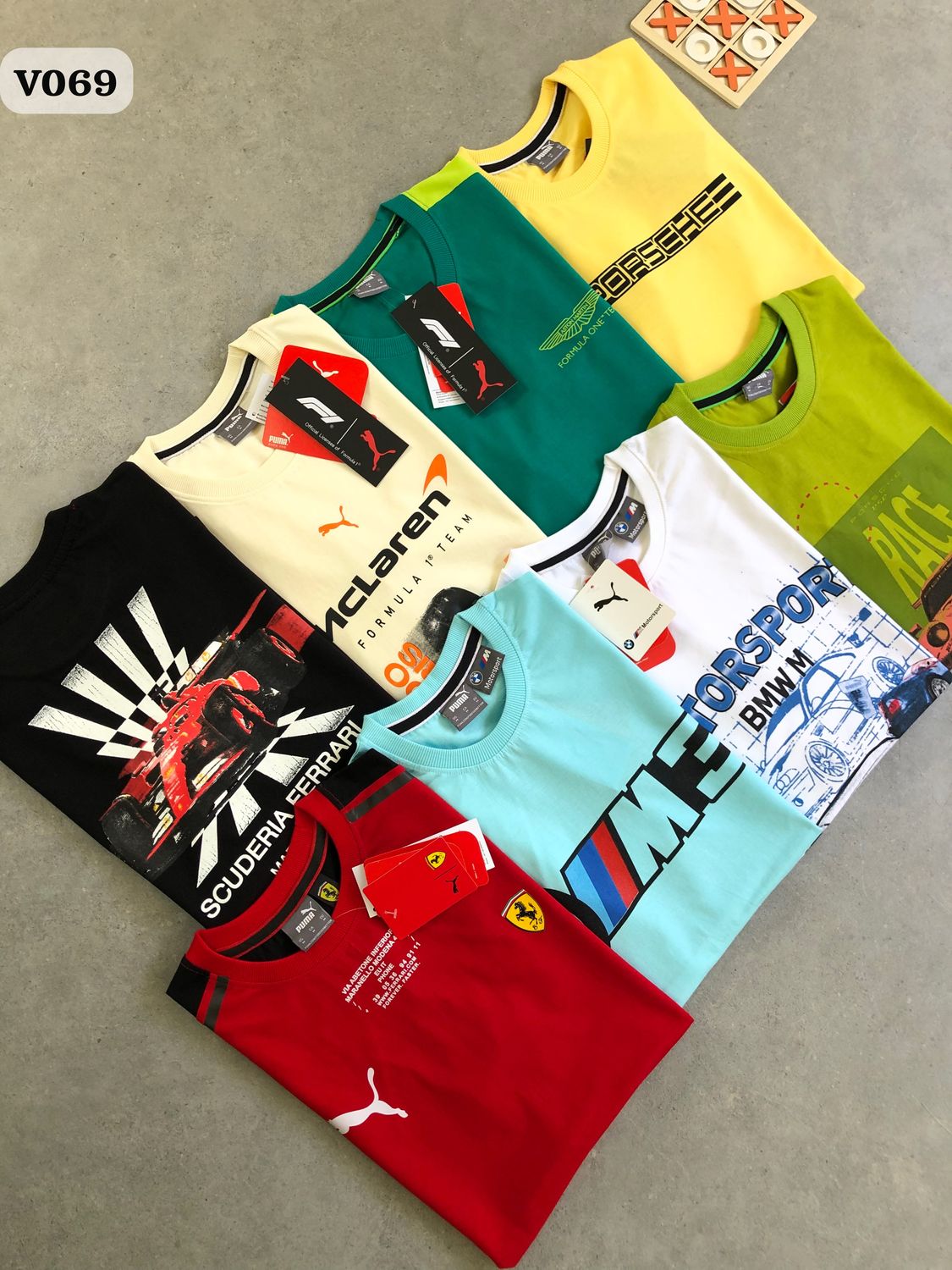 Puma Premium Quality Round Neck Half Sleeve Men's T-Shirt - 74 Pc