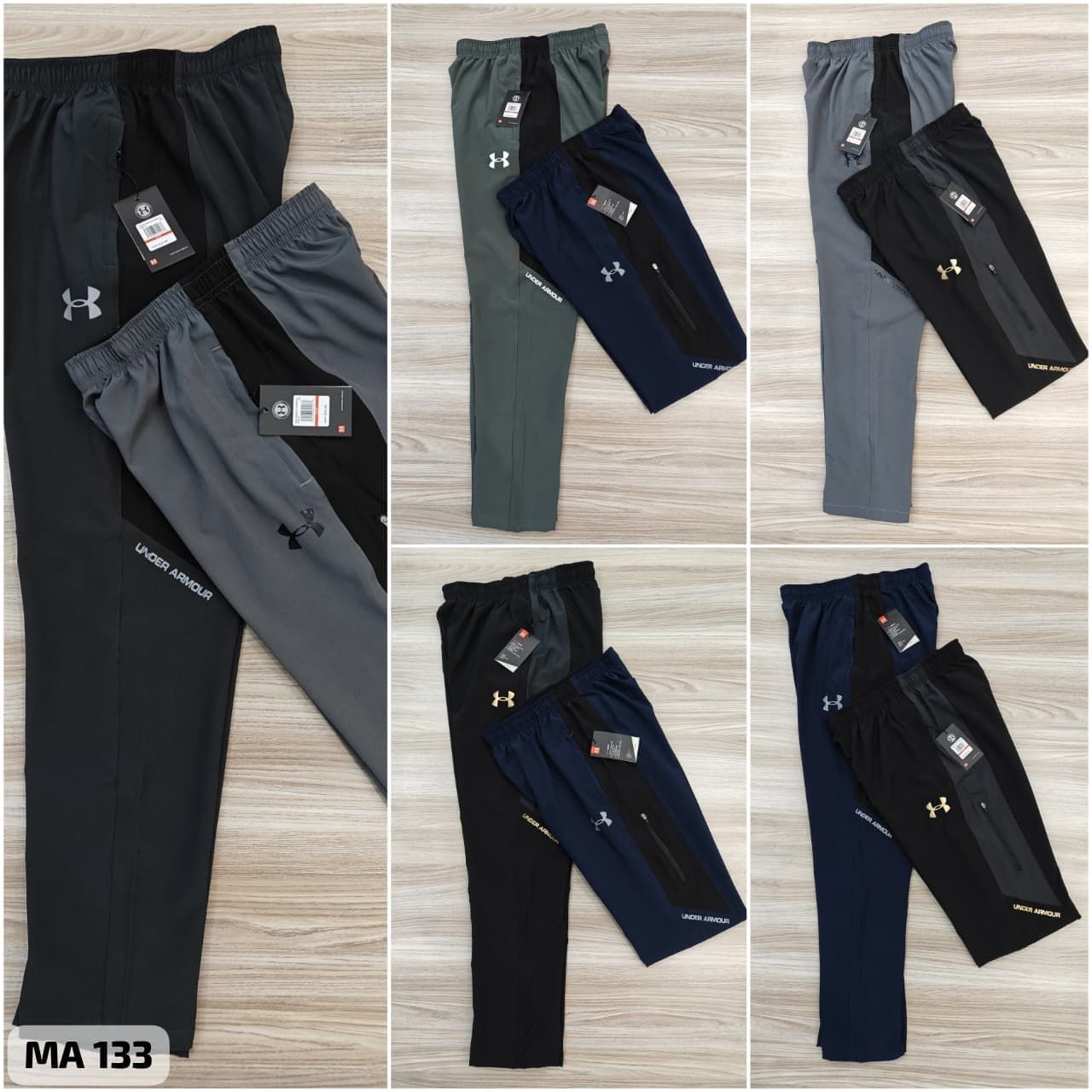Under Armour Premium Quality Imported Lycra Men's Track Pant - 56 Pc