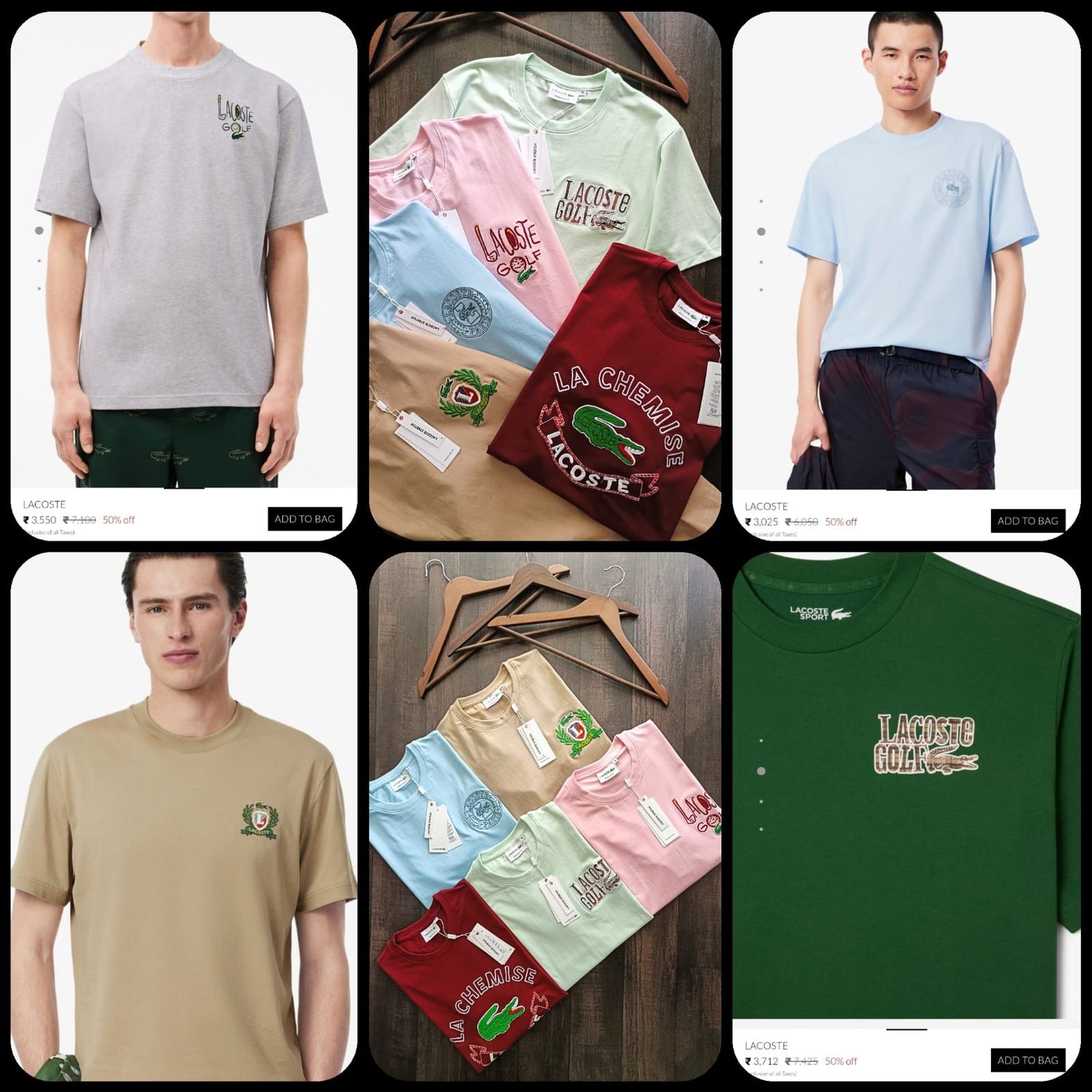 Men's Branded Premium Quality Crew Neck Half Sleeve Men's T-Shirt - 43 Pc
