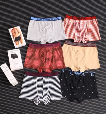 Emporio Armani Premium Quality Cotton Lycra Men's Trunks -  72 Pc