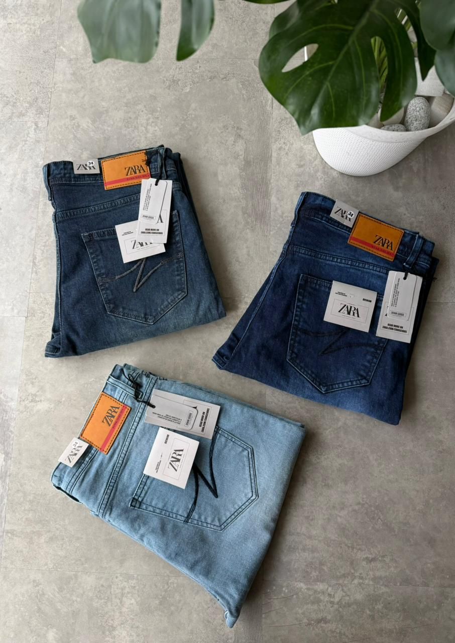Zara Premium Quality Men's Denim Jeans - 52 Pc