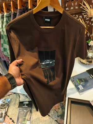 Boss Premium Quality Cotton Round Neck T-Shirt - 60 Pc