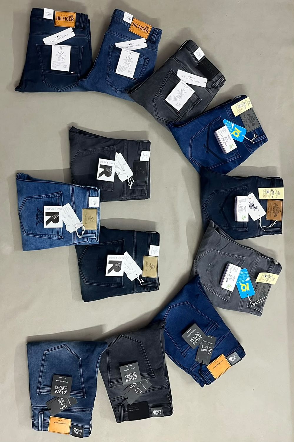 ( Big Size ) Multi Branded Premium Quality Men's Jeans - 78 Pc