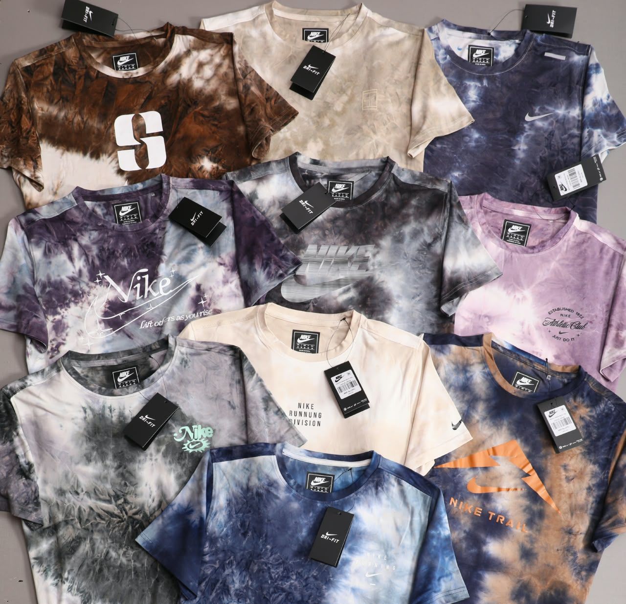 Nike Premium Quality Round Neck Half Sleeve Men's T-Shirt -43 Pc