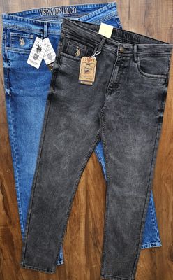Us Polo Premium Quality Twill Lycra Slim Fit Men's Denim Jeans - 52 Pc