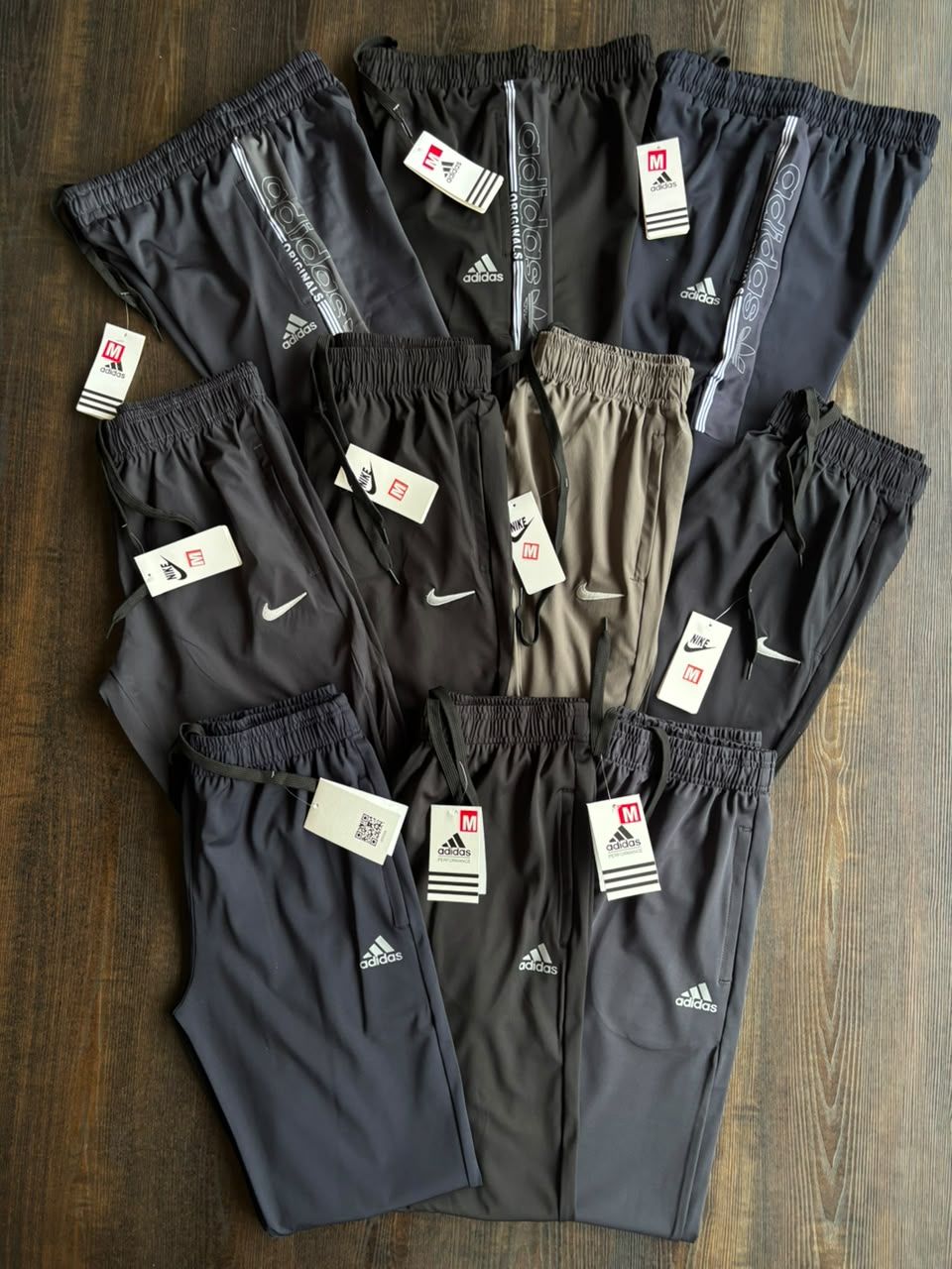 Multi Brand Premium Quality 4way Lycra Men's Track Pant - 60 Pc