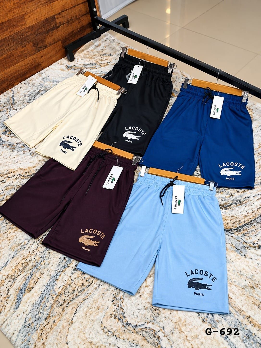 Men's Branded Premium Quality Pure Cotton Men's Shorts - 48 Pc