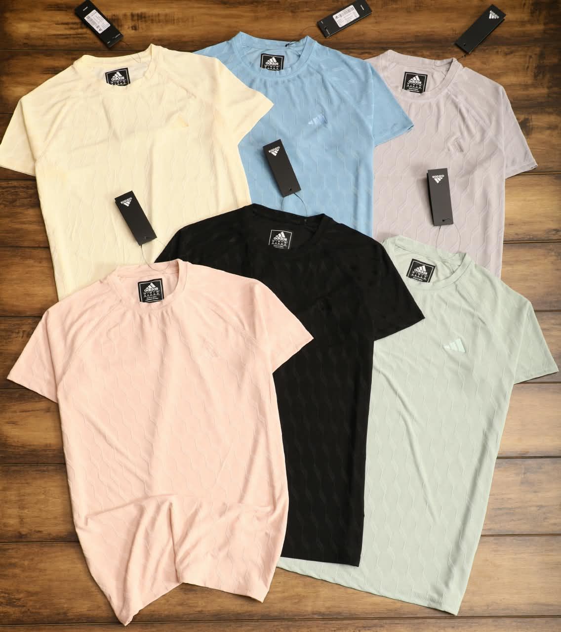 Adidas Premium Quality Premium Quality Round Neck Half Sleeve Men's T-Shirt - 56 Pc