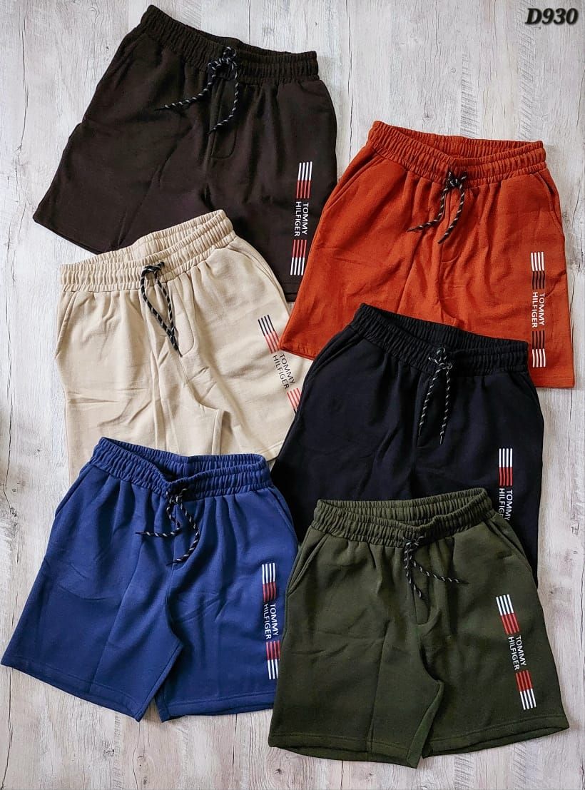 Tommy Premium Quality Loop Knit Fleece Men's Shorts - 54 Pc