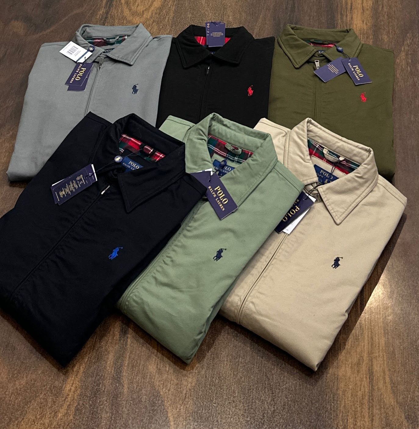 Ralph Lauren Premium Quality Cotton Lycra Men's Jacket - 24 Pc