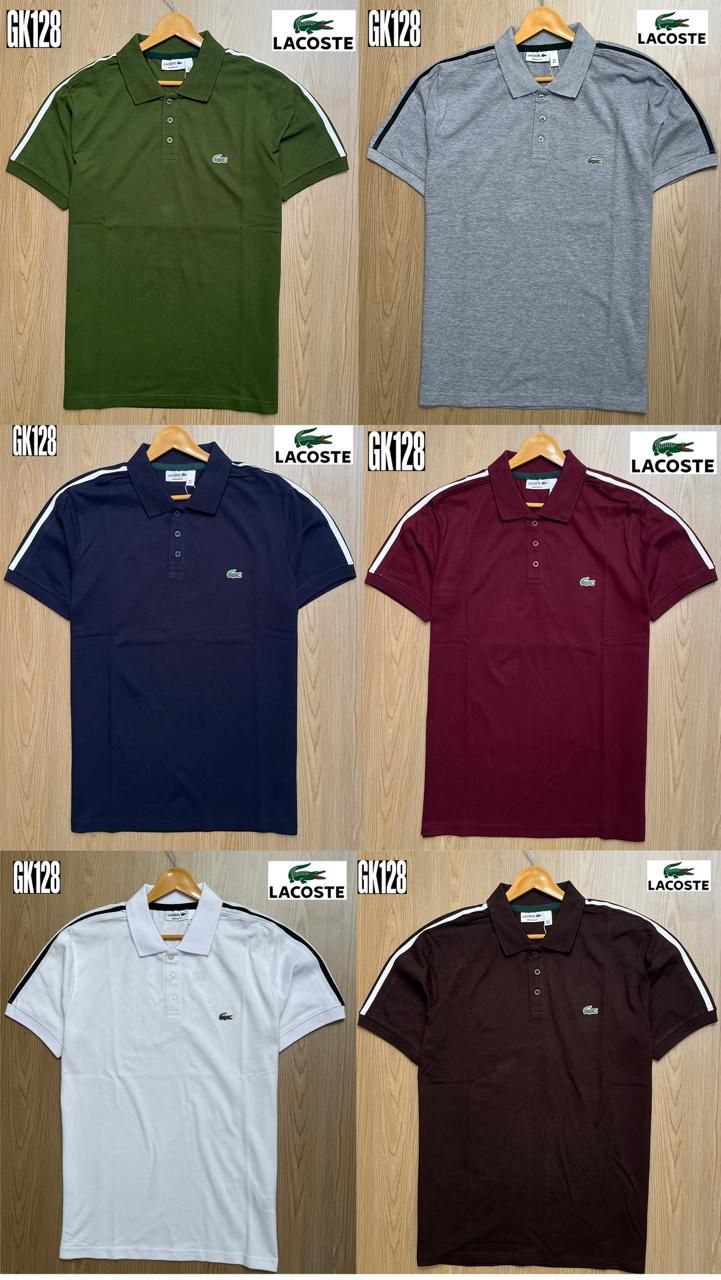 Men's Branded Premium Quality Collar Neck Half Sleeve Men's T-Shirt - 38 Pc
