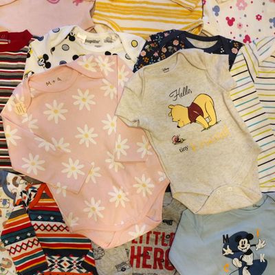 Kids Carter's,gerber,honest og Premium Quality Export surplus original baby fancy rompers - 100 Pc