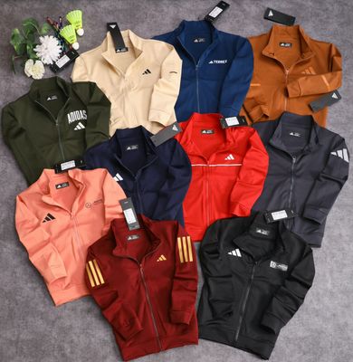 Kids Adidas Premium Quality Fourway Butter Lycra Hi Neck Full Sleeve Kids Hi Neck Upper - 64 Pc