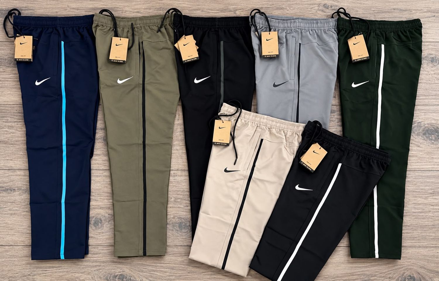 Nike Premium Quality Terry Lycra Straight Fit Men's Track Pant - 70 Pc